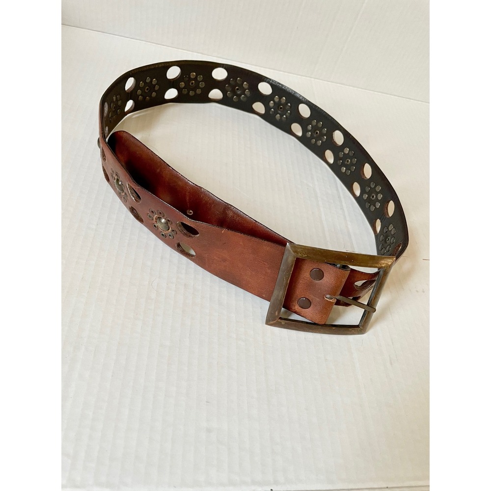Vintage Harness House 36 Belt studded 90s unique Unisex Men women